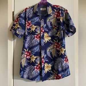 HawksBay men’s Hawaiian button up shirt M
